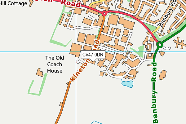 CV47 0DR map - OS VectorMap District (Ordnance Survey) CV47 0DR map - OS VectorMap District (Ordnance Survey)