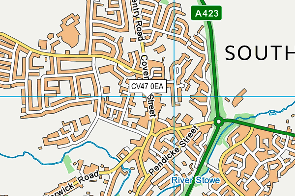 CV47 0EA map - OS VectorMap District (Ordnance Survey) CV47 0EA map - OS VectorMap District (Ordnance Survey)