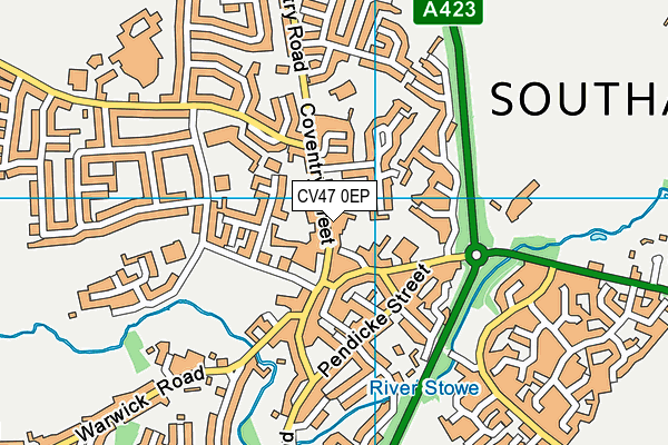 CV47 0EP map - OS VectorMap District (Ordnance Survey) CV47 0EP map - OS VectorMap District (Ordnance Survey)