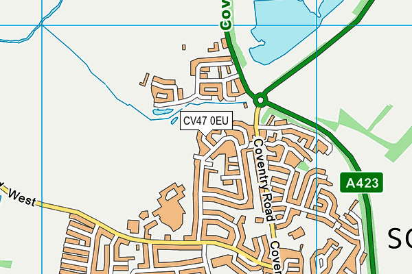 CV47 0EU map - OS VectorMap District (Ordnance Survey) CV47 0EU map - OS VectorMap District (Ordnance Survey)
