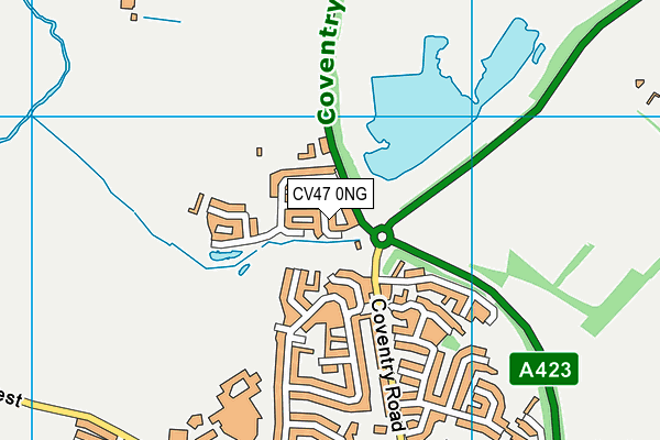 CV47 0NG map - OS VectorMap District (Ordnance Survey) CV47 0NG map - OS VectorMap District (Ordnance Survey)