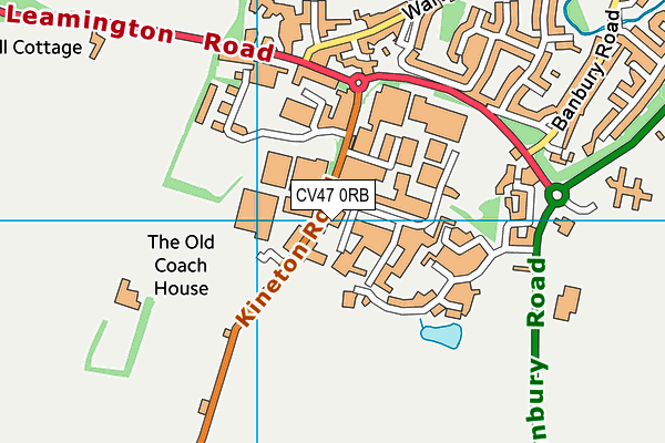 CV47 0RB map - OS VectorMap District (Ordnance Survey) CV47 0RB map - OS VectorMap District (Ordnance Survey)