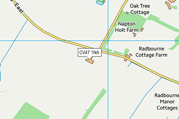 CV47 1NA map - OS VectorMap District (Ordnance Survey) CV47 1NA map - OS VectorMap District (Ordnance Survey)