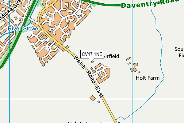 CV47 1NE map - OS VectorMap District (Ordnance Survey) CV47 1NE map - OS VectorMap District (Ordnance Survey)