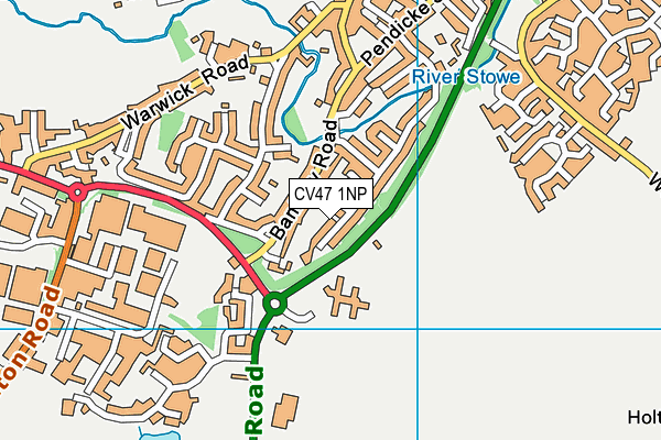 CV47 1NP map - OS VectorMap District (Ordnance Survey) CV47 1NP map - OS VectorMap District (Ordnance Survey)