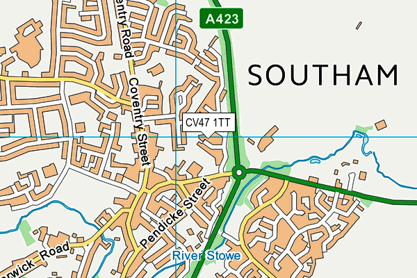CV47 1TT map - OS VectorMap District (Ordnance Survey) CV47 1TT map - OS VectorMap District (Ordnance Survey)