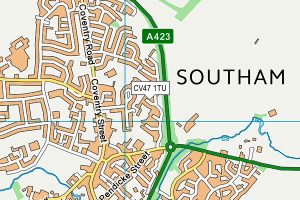 CV47 1TU map - OS VectorMap District (Ordnance Survey) CV47 1TU map - OS VectorMap District (Ordnance Survey)