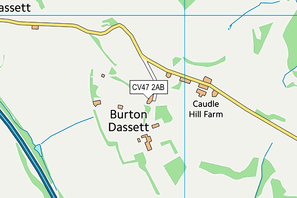 CV47 2AB map - OS VectorMap District (Ordnance Survey) CV47 2AB map - OS VectorMap District (Ordnance Survey)