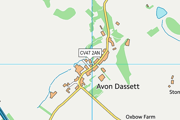 CV47 2AN map - OS VectorMap District (Ordnance Survey) CV47 2AN map - OS VectorMap District (Ordnance Survey)