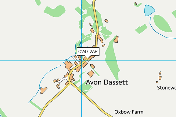 CV47 2AP map - OS VectorMap District (Ordnance Survey) CV47 2AP map - OS VectorMap District (Ordnance Survey)