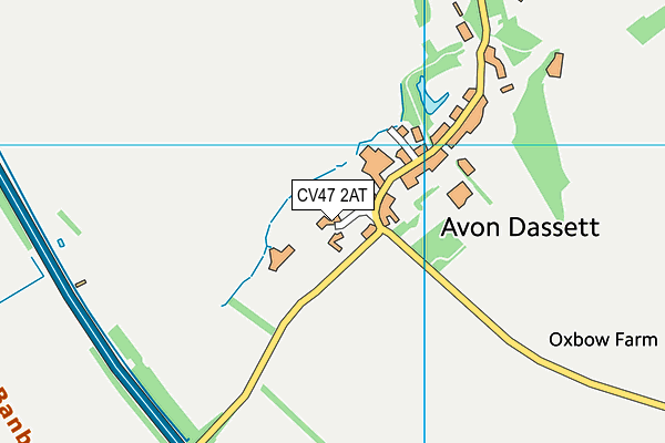 CV47 2AT map - OS VectorMap District (Ordnance Survey) CV47 2AT map - OS VectorMap District (Ordnance Survey)