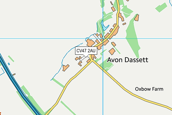 CV47 2AU map - OS VectorMap District (Ordnance Survey) CV47 2AU map - OS VectorMap District (Ordnance Survey)