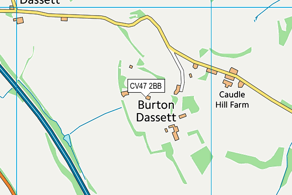 CV47 2BB map - OS VectorMap District (Ordnance Survey) CV47 2BB map - OS VectorMap District (Ordnance Survey)