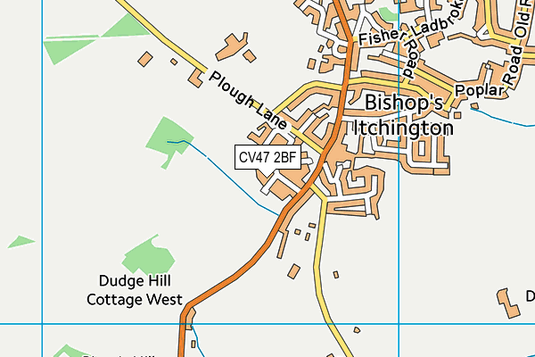 CV47 2BF map - OS VectorMap District (Ordnance Survey) CV47 2BF map - OS VectorMap District (Ordnance Survey)