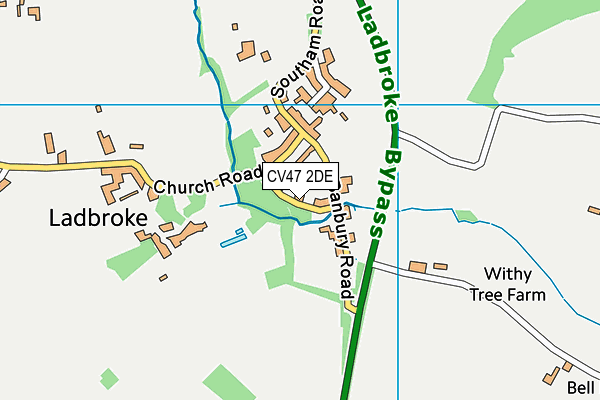 CV47 2DE map - OS VectorMap District (Ordnance Survey) CV47 2DE map - OS VectorMap District (Ordnance Survey)