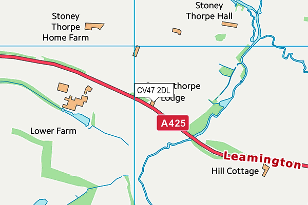 CV47 2DL map - OS VectorMap District (Ordnance Survey) CV47 2DL map - OS VectorMap District (Ordnance Survey)