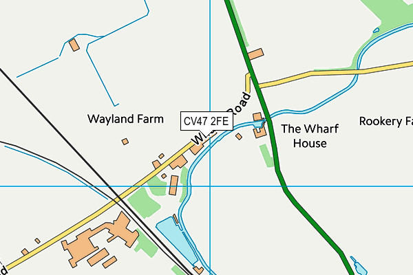 CV47 2FE map - OS VectorMap District (Ordnance Survey) CV47 2FE map - OS VectorMap District (Ordnance Survey)