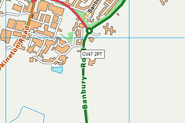 CV47 2PT map - OS VectorMap District (Ordnance Survey) CV47 2PT map - OS VectorMap District (Ordnance Survey)