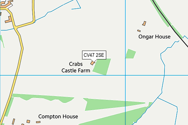 CV47 2SE map - OS VectorMap District (Ordnance Survey) CV47 2SE map - OS VectorMap District (Ordnance Survey)