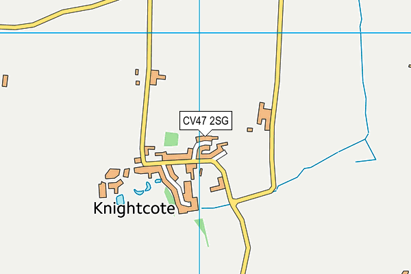 CV47 2SG map - OS VectorMap District (Ordnance Survey) CV47 2SG map - OS VectorMap District (Ordnance Survey)