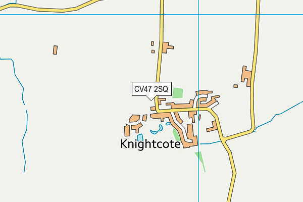 CV47 2SQ map - OS VectorMap District (Ordnance Survey) CV47 2SQ map - OS VectorMap District (Ordnance Survey)