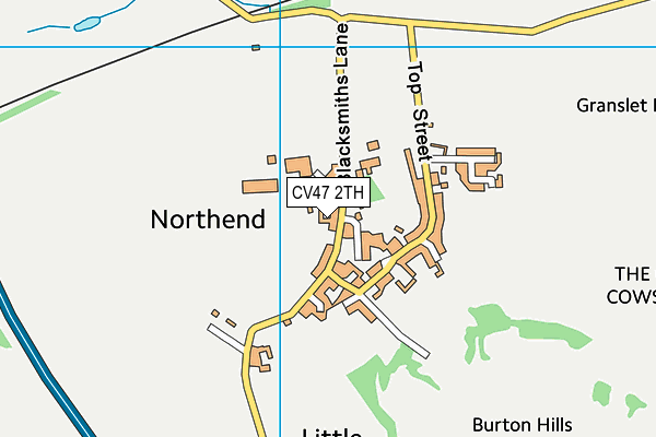 CV47 2TH map - OS VectorMap District (Ordnance Survey) CV47 2TH map - OS VectorMap District (Ordnance Survey)