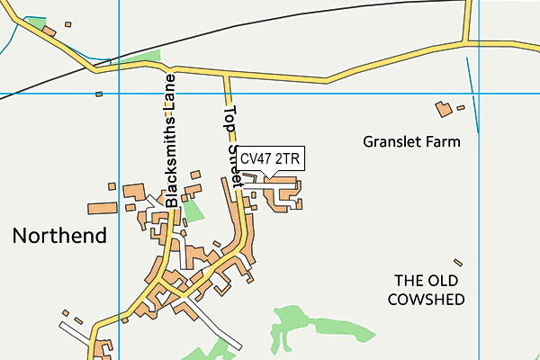 CV47 2TR map - OS VectorMap District (Ordnance Survey) CV47 2TR map - OS VectorMap District (Ordnance Survey)