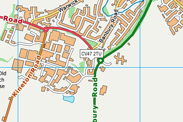 CV47 2TU map - OS VectorMap District (Ordnance Survey) CV47 2TU map - OS VectorMap District (Ordnance Survey)