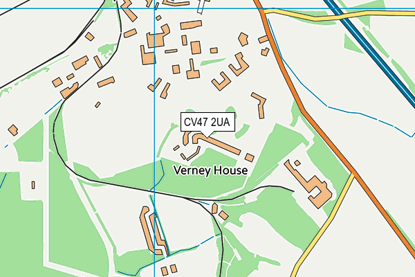 CV47 2UA map - OS VectorMap District (Ordnance Survey) CV47 2UA map - OS VectorMap District (Ordnance Survey)