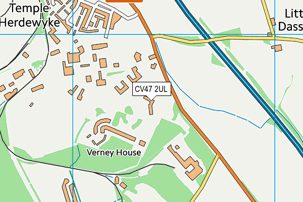 CV47 2UL map - OS VectorMap District (Ordnance Survey) CV47 2UL map - OS VectorMap District (Ordnance Survey)