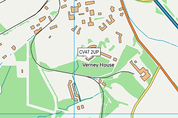 CV47 2UP map - OS VectorMap District (Ordnance Survey) CV47 2UP map - OS VectorMap District (Ordnance Survey)