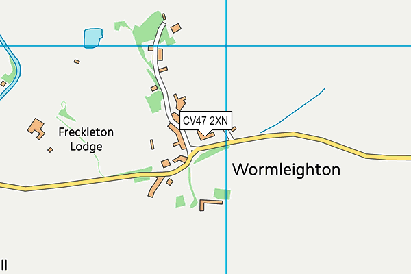 CV47 2XN map - OS VectorMap District (Ordnance Survey) CV47 2XN map - OS VectorMap District (Ordnance Survey)