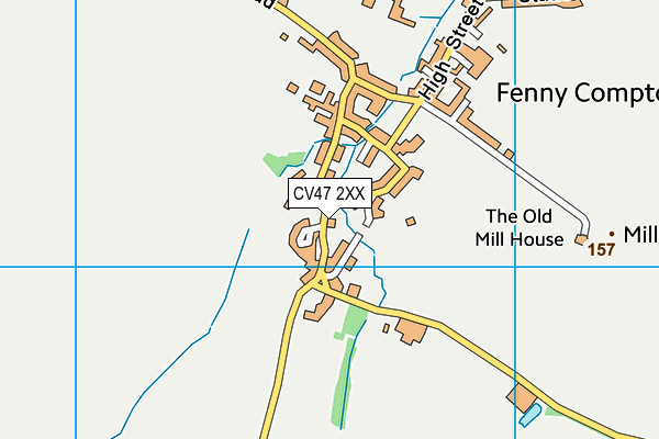 CV47 2XX map - OS VectorMap District (Ordnance Survey) CV47 2XX map - OS VectorMap District (Ordnance Survey)