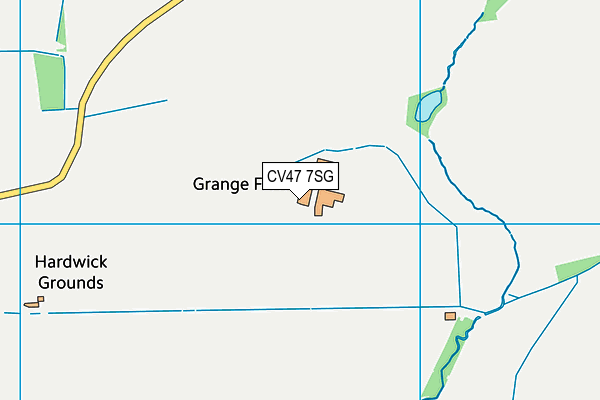 CV47 7SG map - OS VectorMap District (Ordnance Survey) CV47 7SG map - OS VectorMap District (Ordnance Survey)
