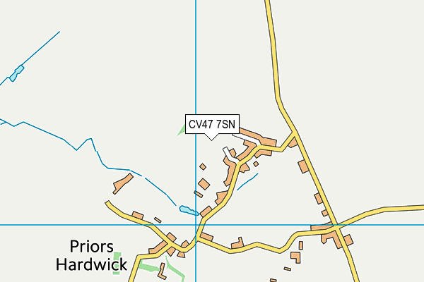 CV47 7SN map - OS VectorMap District (Ordnance Survey) CV47 7SN map - OS VectorMap District (Ordnance Survey)