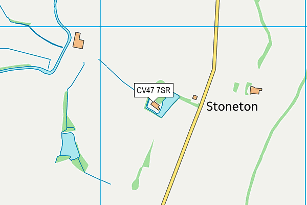 CV47 7SR map - OS VectorMap District (Ordnance Survey) CV47 7SR map - OS VectorMap District (Ordnance Survey)