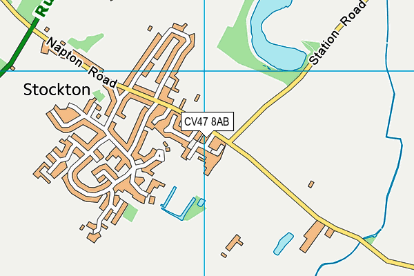 CV47 8AB map - OS VectorMap District (Ordnance Survey) CV47 8AB map - OS VectorMap District (Ordnance Survey)