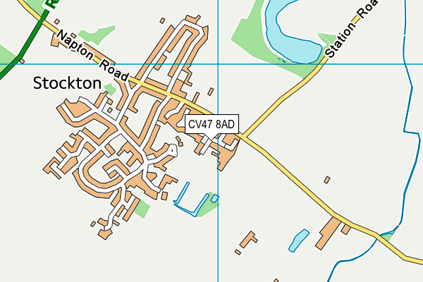 CV47 8AD map - OS VectorMap District (Ordnance Survey) CV47 8AD map - OS VectorMap District (Ordnance Survey)