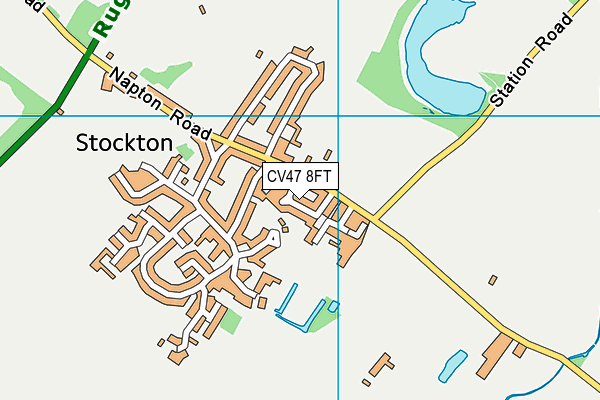 CV47 8FT map - OS VectorMap District (Ordnance Survey) CV47 8FT map - OS VectorMap District (Ordnance Survey)