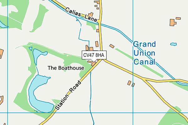 CV47 8HA map - OS VectorMap District (Ordnance Survey) CV47 8HA map - OS VectorMap District (Ordnance Survey)