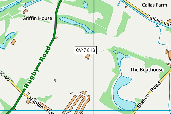 CV47 8HS map - OS VectorMap District (Ordnance Survey) CV47 8HS map - OS VectorMap District (Ordnance Survey)