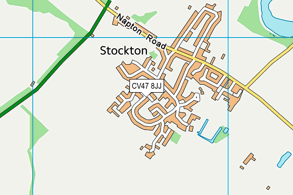 CV47 8JJ map - OS VectorMap District (Ordnance Survey) CV47 8JJ map - OS VectorMap District (Ordnance Survey)