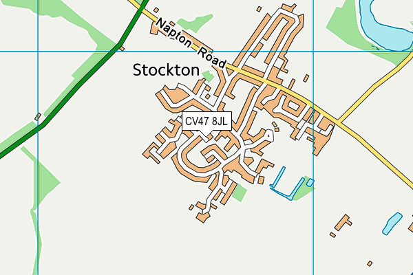 CV47 8JL map - OS VectorMap District (Ordnance Survey) CV47 8JL map - OS VectorMap District (Ordnance Survey)