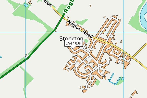CV47 8JP map - OS VectorMap District (Ordnance Survey) CV47 8JP map - OS VectorMap District (Ordnance Survey)