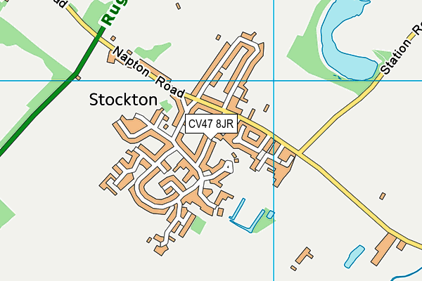 CV47 8JR map - OS VectorMap District (Ordnance Survey) CV47 8JR map - OS VectorMap District (Ordnance Survey)