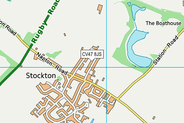 CV47 8JS map - OS VectorMap District (Ordnance Survey) CV47 8JS map - OS VectorMap District (Ordnance Survey)