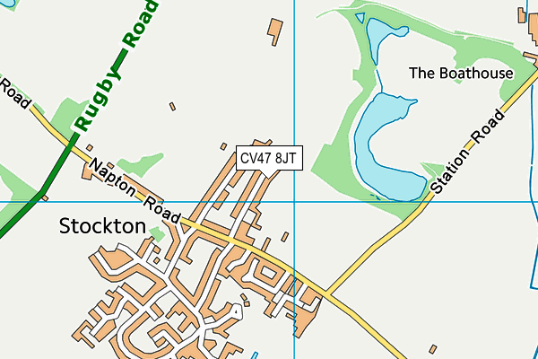 CV47 8JT map - OS VectorMap District (Ordnance Survey) CV47 8JT map - OS VectorMap District (Ordnance Survey)
