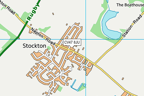CV47 8JU map - OS VectorMap District (Ordnance Survey) CV47 8JU map - OS VectorMap District (Ordnance Survey)