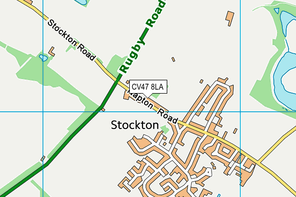 CV47 8LA map - OS VectorMap District (Ordnance Survey) CV47 8LA map - OS VectorMap District (Ordnance Survey)