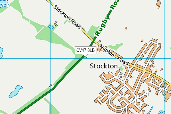 CV47 8LB map - OS VectorMap District (Ordnance Survey) CV47 8LB map - OS VectorMap District (Ordnance Survey)